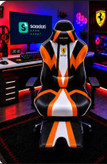صندلی گیمینگ DXRACER مدل G2000 زیرپایی دار