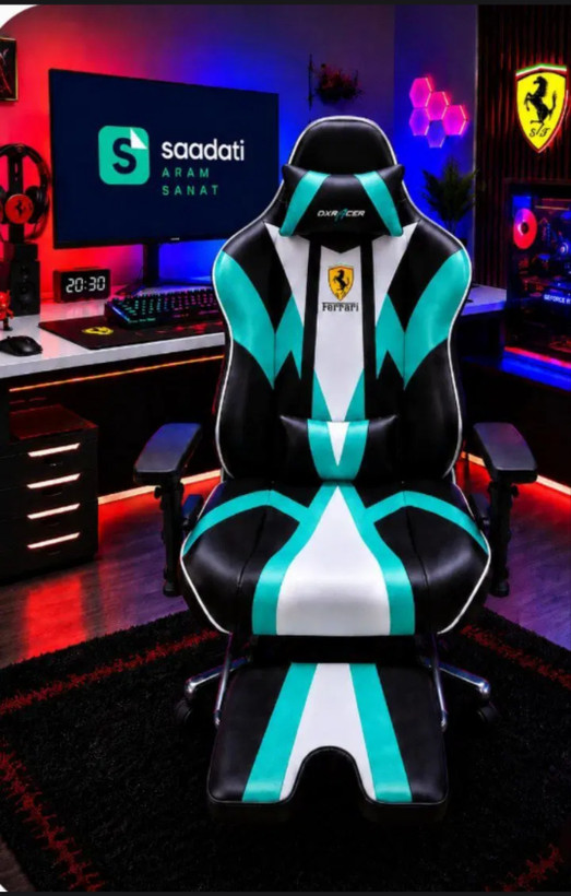 صندلی گیمینگ DXRACER مدل G2000 زیرپایی دار