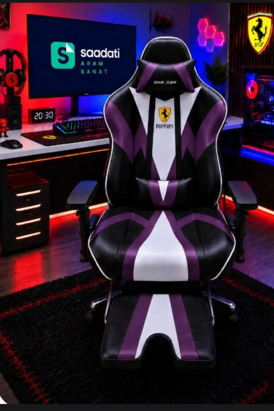 صندلی گیمینگ DXRACER مدل G2000 زیرپایی دار