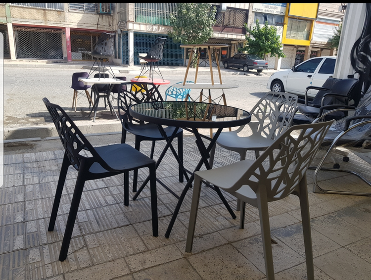 صندلی باغی شاخ و برگی